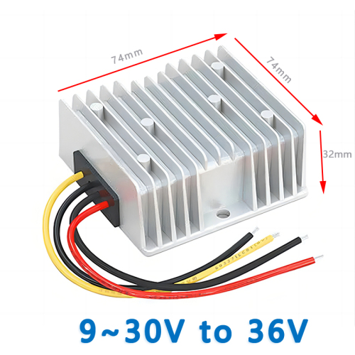 Input   DC 12V/24V (9~30V)  to Output  DC  36V   3A  5A 8A    DC converter