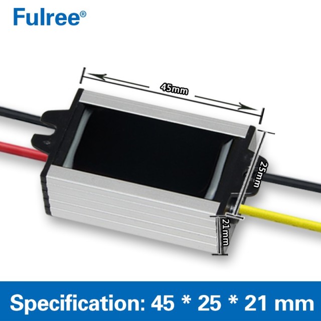 Best Price 24Vdc to 12Vdc 5A Step Down Car Voltage Converter 24V DC to 12V DC Buck Volt Regulator
