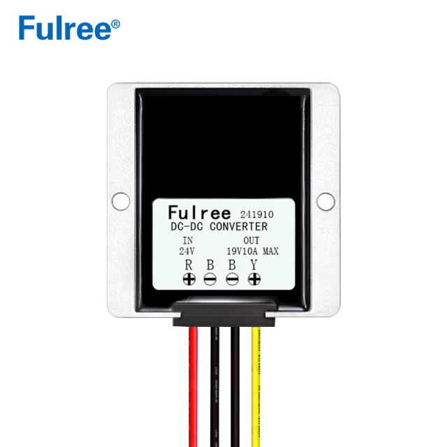 24V to 19V 5A 10A 15A DC to DC Buck Converter 24Vdc Step Down to 19Vdc 5 10 15 Amp Car Bus Taxi Truck Computer Laptop Notebook