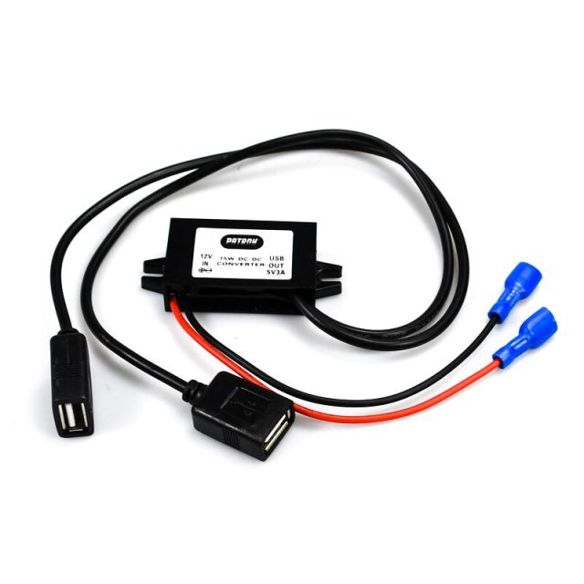 LOW MOQ CUSTOM LOGO Cable Length Connector 12V Step Down to 5V 12 Volt to 5 Volt DC DC Buck Converter USB Car Charger