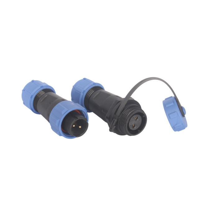 IP68 SP16-D male and female butt multi-core rainproof aviation plug and socket connector