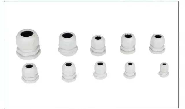 M12-M70 Ip68 Waterproof Type Electric Nylon Plastic Cable Gland Connector