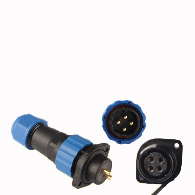 IP68 SP20-K male and female connector panel mount waterproof connector aviation plug socket