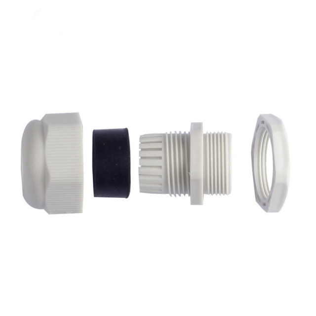 Nylon Plastic IP68 waterproof junction box connector compression cable gland Electrical solar cable entry