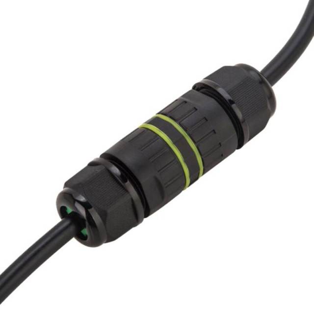 1pc M16 IP68 Waterproof Connector 3pin 2pin 3.5-10.2mm AC DC 450V 15A Electrical Cable Connectors Sealed Retardant Junction Box