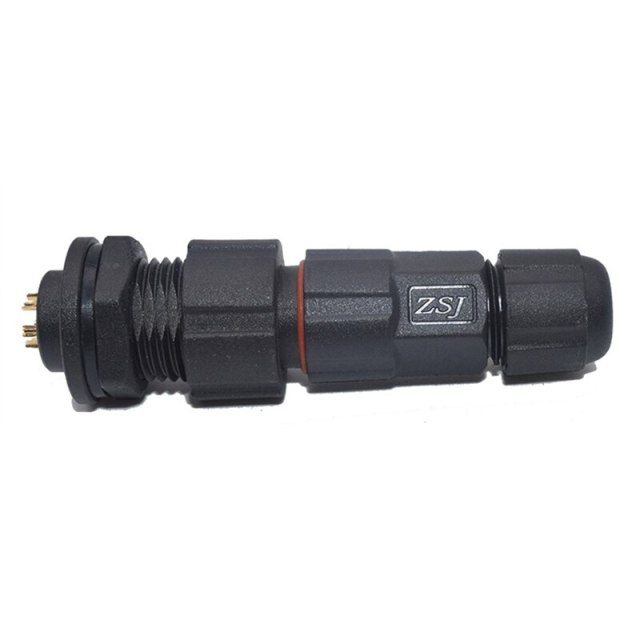 1Pc M16 Waterproof Connector Aviation Plug Socket 3.5-7.5mm Wire 2/3/4-12 Pin IP68 Industrial Electrical Connectors for Outdoor