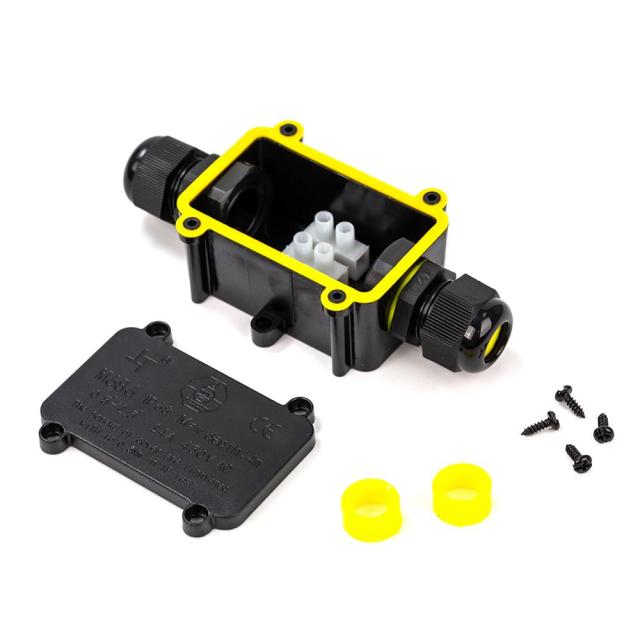 Waterproof Junction Box IP68 Aviation 2 3 4 5 Wire 5-12mm Cable Connector Outdoor Lighting Fixture Wire Connection Terminal