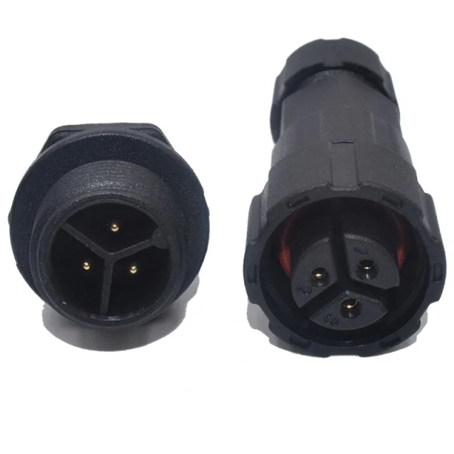 M16 IP68 Motor Waterproof Aviation Plug 2/3/4/5/6/7/8/9/10 11/12 Pin Sensor Signal Connectors Sealed Retardant Junction Box