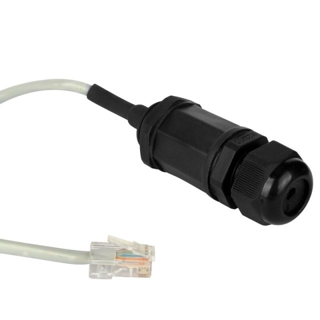 M20 Waterproof RJ45 Connector with  LAN Wire Rj45 ip68 EthernetWaterproof Retardant Terminal Connector Quickly Connected Cable