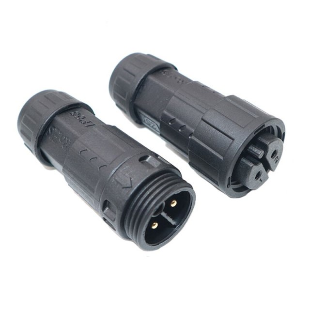 1PC IP68 Cable Waterproof Connector 25A 2 3 4 5 6 7 8 9 Pin Outdoor Security Equipment Wire Connectors for Cars Led Lights