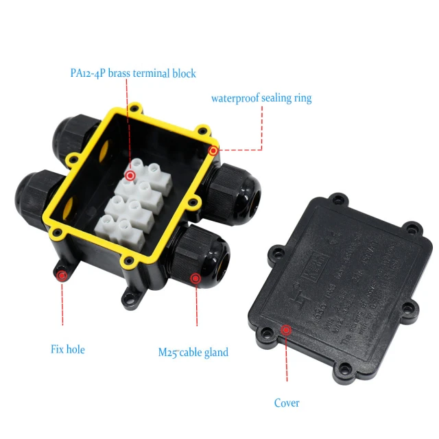 hot sale H type IP68 waterproof junction box