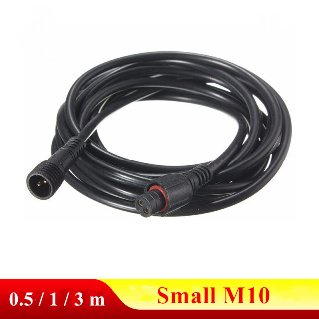 Waterproof male and female extension cord 234 pin 22AWG 0.3 square 1m 3m 5m