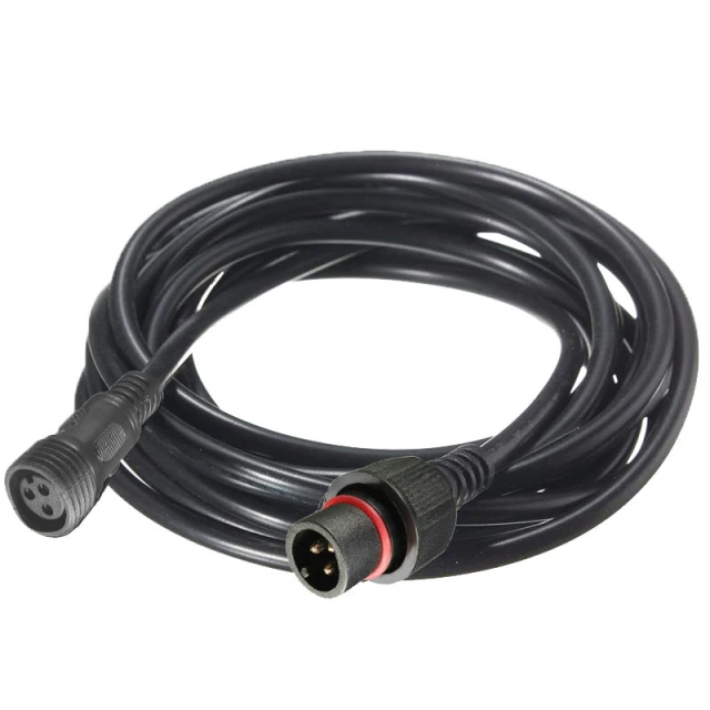 Waterproof male and female extension cable Solar light extension cord 1 meter 3 meters 5 meters 10 meters medium connector 2-3-4 pin