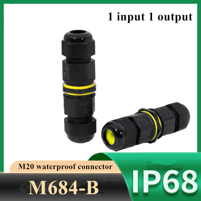 IP68 Waterproof Connector M20 Straight Connector Waterproof Connector