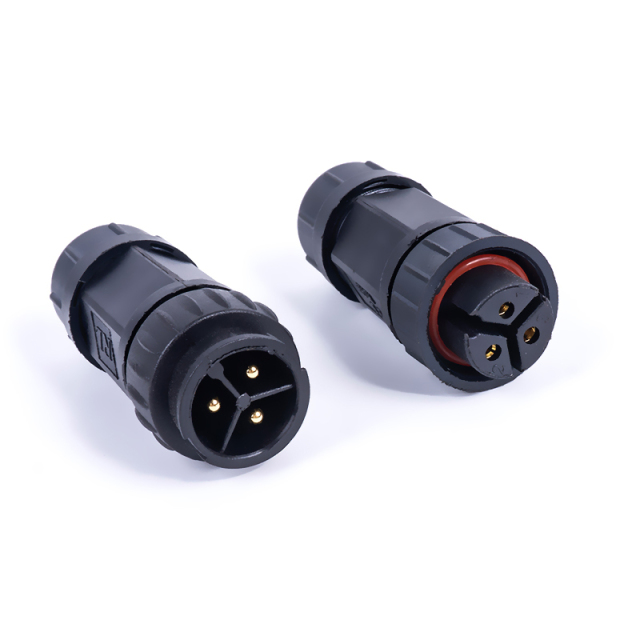 1Pc Cable Connector Waterproof IP68 20A Electrical Wire Sealed Retardant 2 3 4 5 6 7 8pin LED Light Wire Connectors for Outdoor