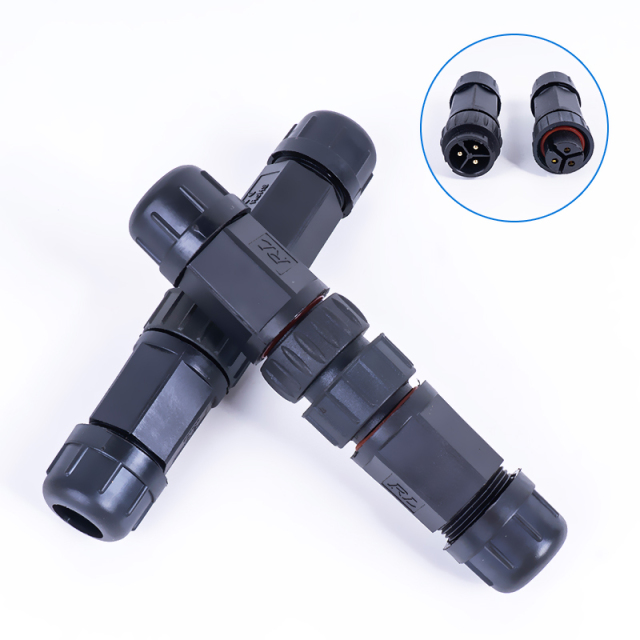 1Pc Cable Connector Waterproof IP68 20A Electrical Wire Sealed Retardant 2 3 4 5 6 7 8pin LED Light Wire Connectors for Outdoor