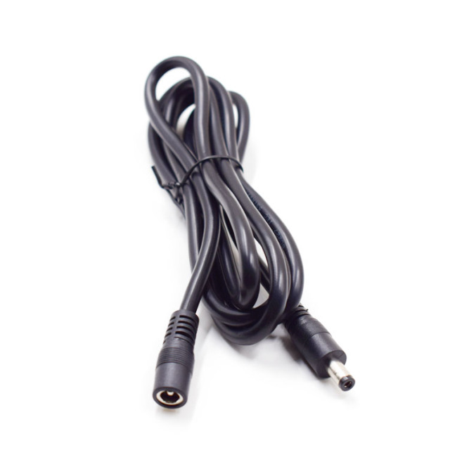 DC male and female round head power cord 15A12V security monitoring cable dc5.5*2.1/2.5mm projector extension cable
