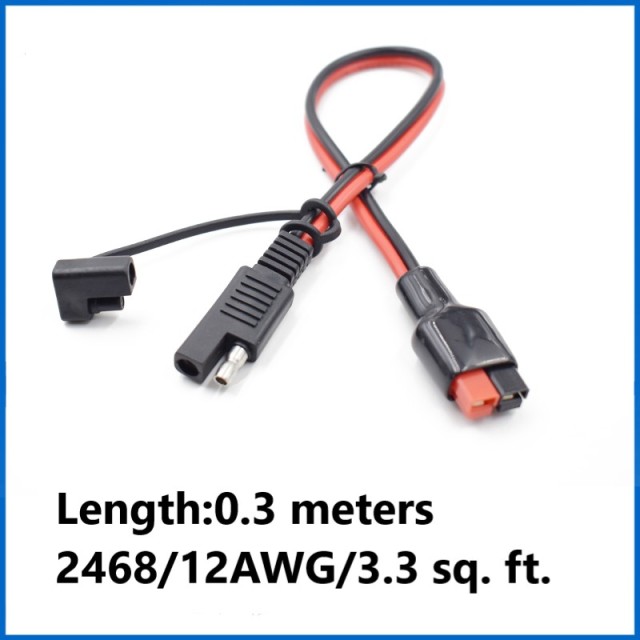 Anderson 30A/45A600V Single Pole Power Plug Cord UPS Connecting Plug Cord LED Lamp Connector Cord