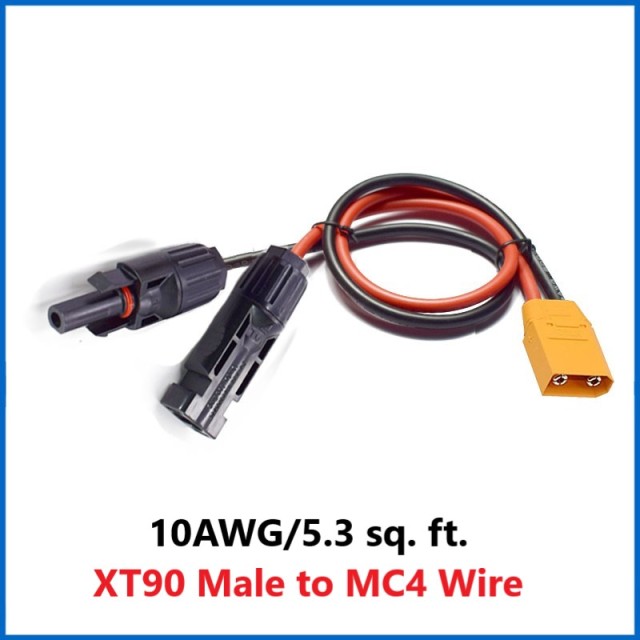 XT90 model aviation male and female with wire high current banana plug to 30A Anderson terminal clamp MC4 lithium battery cable