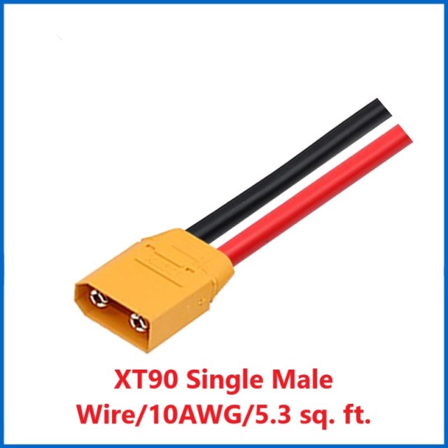 XT90 model aviation male and female with wire high current banana plug to 30A Anderson terminal clamp MC4 lithium battery cable