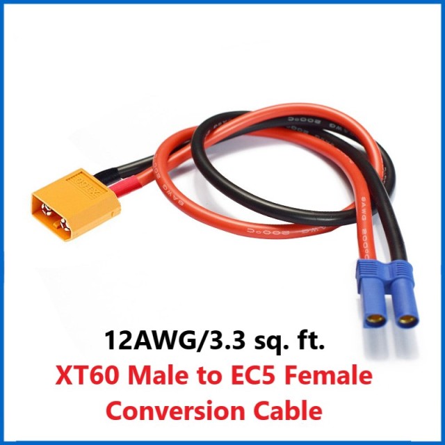 XT60 modeling male and female high current plug silicone connection extension cable adapter cable ESC lithium battery interface cable