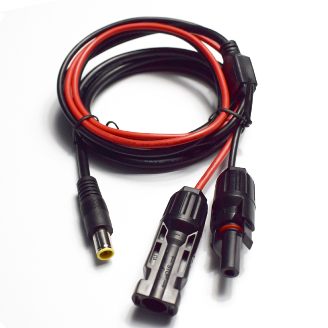 MC4 to DC7.9/8.0mm Male Cable IBM Lenovo Notebook Solar Storage Battery Charging Connection Cable