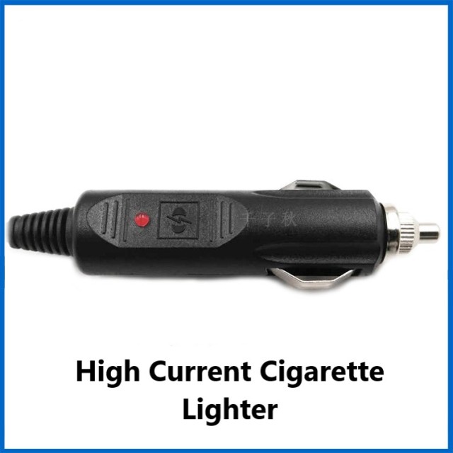 Car power cord pure copper wire high power 12V24V electrical power supply extension cord car Bakelite cigarette lighter plug