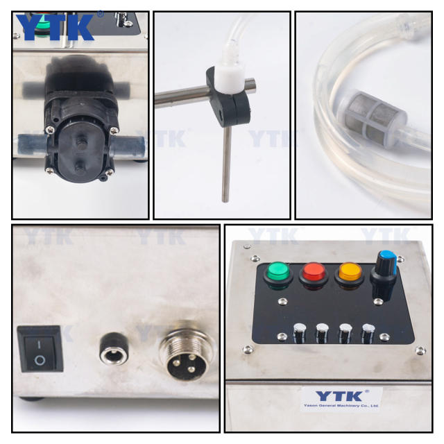304 Food Grade Stainless Steel Bottle Liquid Drink Beverage Filling Machine