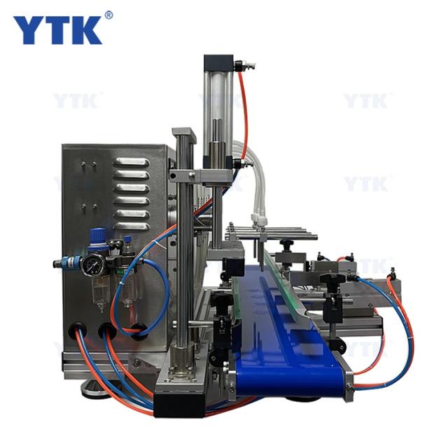 Tabletop Automatic Anti Corrosion Edible Oil Juice Liquid Filling Machine For Business