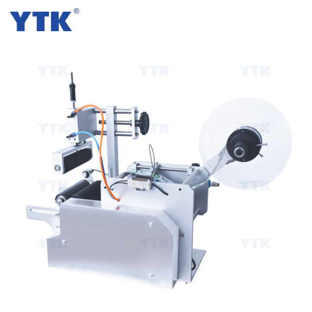 Semi Automatic Labeling Machine Round Bottle Sticker Labeling Machine