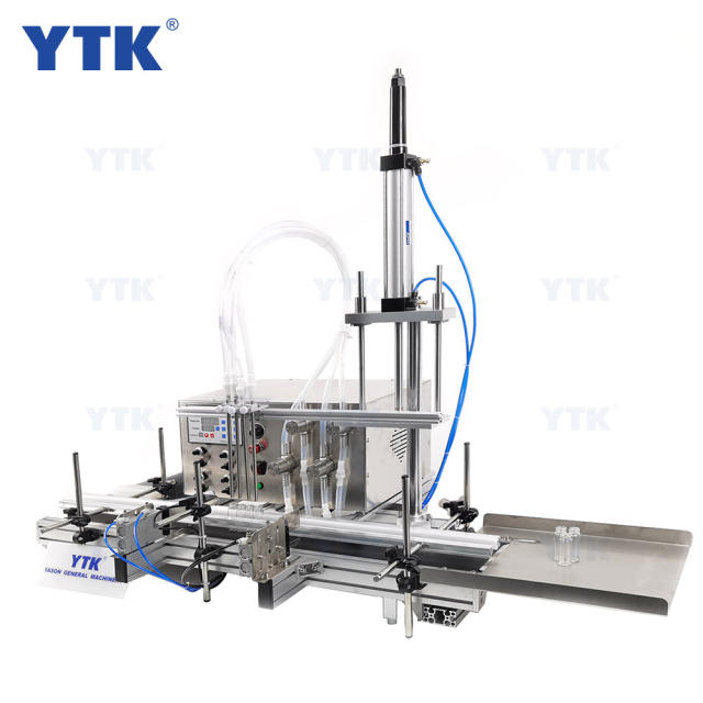 Desktop Liquid Juice Filler Automatic Conveyor Wine Water Bottles Filling Machines