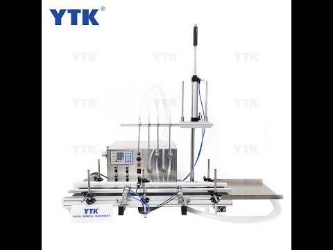 Desktop Liquid Juice Filler Automatic Conveyor Wine Water Bottles Filling Machines