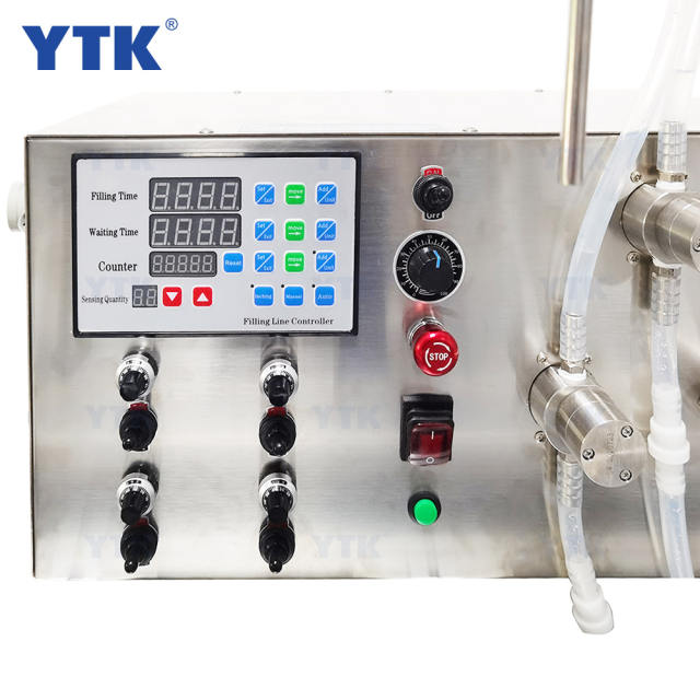 Desktop Liquid Juice Filler Automatic Conveyor Wine Water Bottles Filling Machines