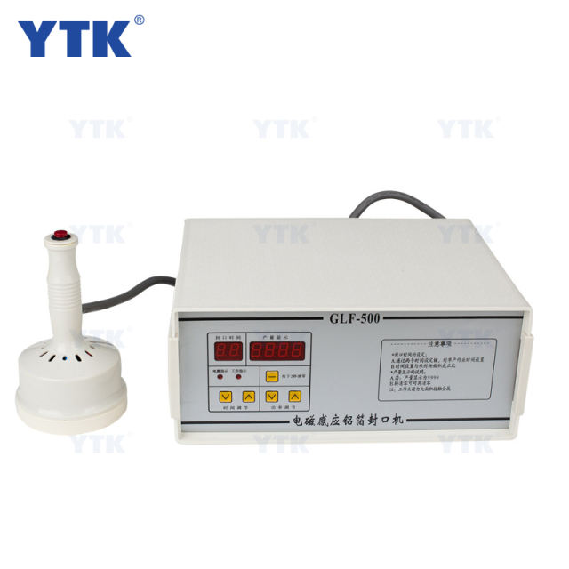 YTK-GLF-500 Manual Induction Sealer Aluminum Foil Glass Jars Sealing Machine