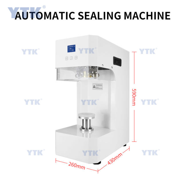 Intelligent Aluminum Tin Can Sealing Machine For Coffee Tea Drink Shop