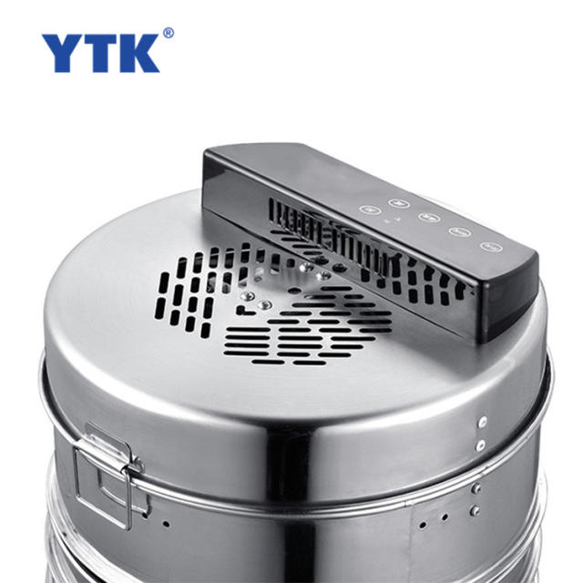 3 Trays Stainless Steel Fruit Dehydrator Drying Machine Food Dehydrator