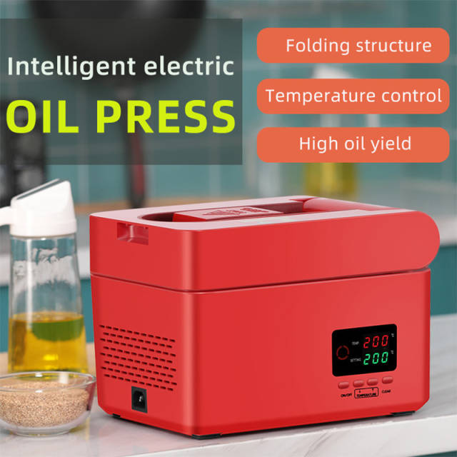 Small Home Use Cold Oil Press Machine Sesame Seeds Peanuts Oil Pressing Machines