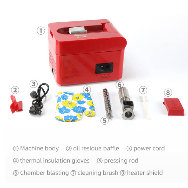 Small Home Use Cold Oil Press Machine Sesame Seeds Peanuts Oil Pressing Machines