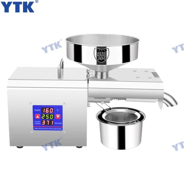High Efficient Rapeseed Oil Pressing Machine Small Screw Oil Cold Press Machine For Sale