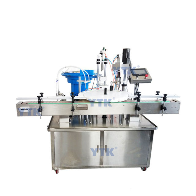 YTK-AFC1 3 In 1 Full Automatic Eye Drops Liquids Filling Capping Machine