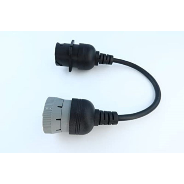 6P J1708 to Gray 9P Type 1 J1939 Cable Converting Cable 6pin to 9pin for Both J1939 Type 1 and Type 2 connectors