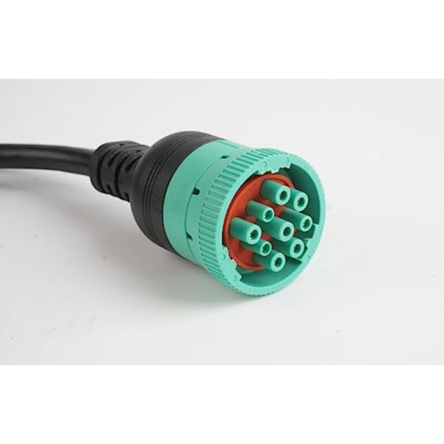 1pcs J1939 Male to J1939 Female and OBD2 Splitter Cable
