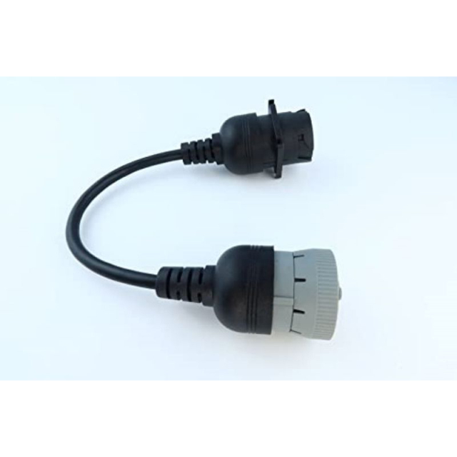 6P J1708 to Gray 9P Type 1 J1939 Cable Converting Cable 6pin to 9pin for Both J1939 Type 1 and Type 2 connectors