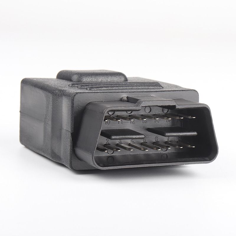 Car obd 16pin  plug, on-board computer OBD2 extension cable 16P fully powered adapter 12V 24V