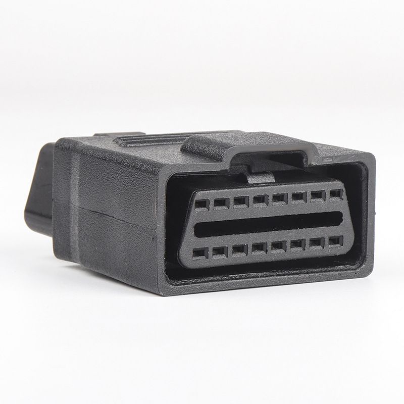 Car obd 16pin  plug, on-board computer OBD2 extension cable 16P fully powered adapter 12V 24V