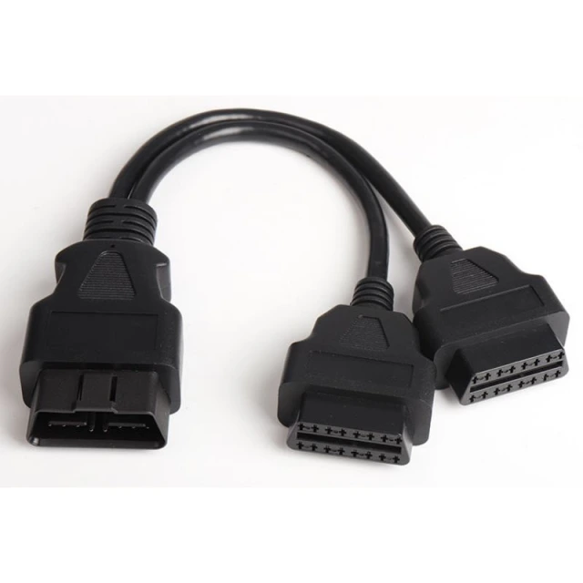 30CM OBD wiring harness splitter  Y  CABLE on-board computer OBD2  16PIN  extension  CABLE