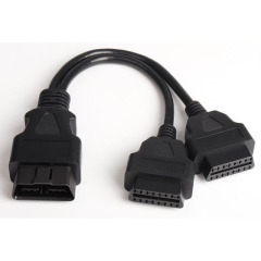30CM OBD wiring harness splitter  Y  CABLE on-board computer OBD2  16PIN  extension  CABLE