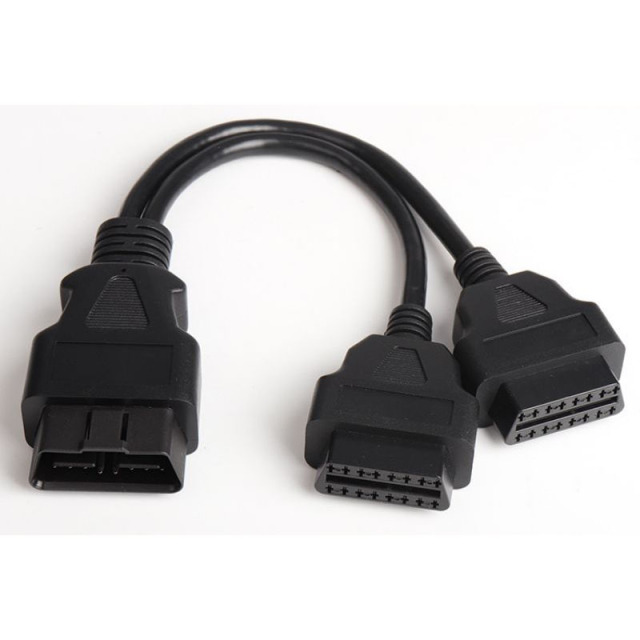30CM OBD wiring harness splitter  Y  CABLE on-board computer OBD2  16PIN  extension  CABLE
