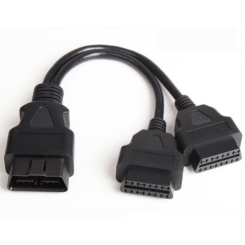 30CM OBD wiring harness splitter  Y  CABLE on-board computer OBD2  16PIN  extension  CABLE
