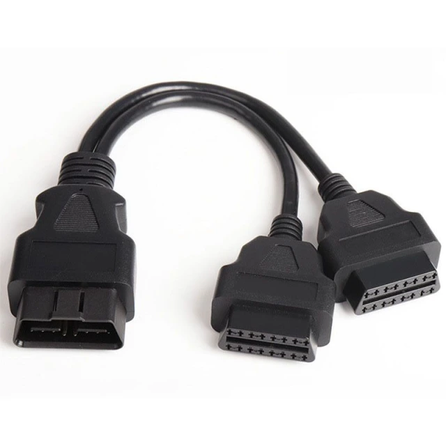 30CM OBD wiring harness splitter  Y  CABLE on-board computer OBD2  16PIN  extension  CABLE